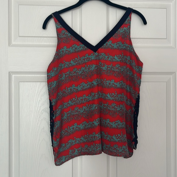 Veronica Beard Silk Blouse Tank - Picture 3 of 8